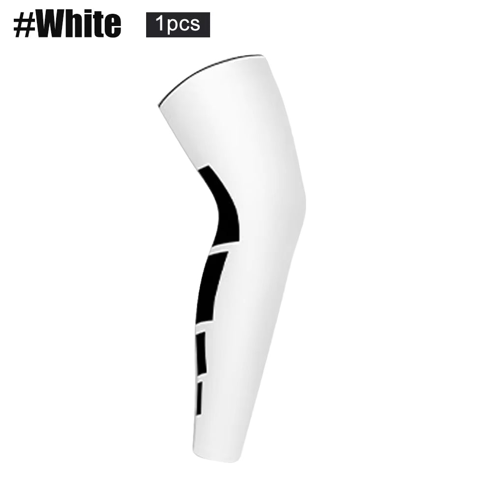 1Pcs Full Leg Compression Sleeve for Women Men Long Knee Braces Support Protector for Running Basketball Sport Arthritis